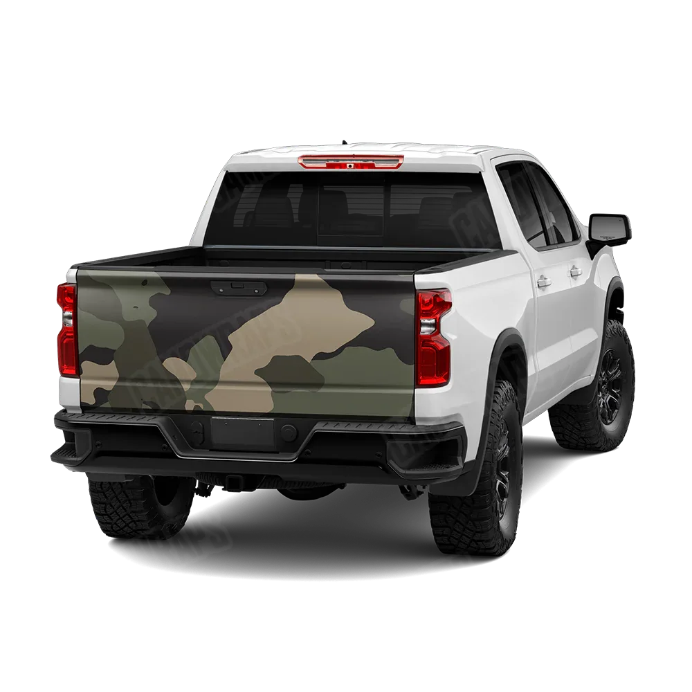 Cumulus Militant Green Tailgate Wraps