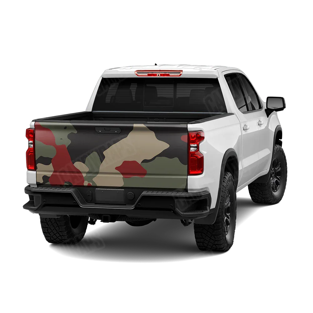 Cumulus Militant Red Tailgate Wraps