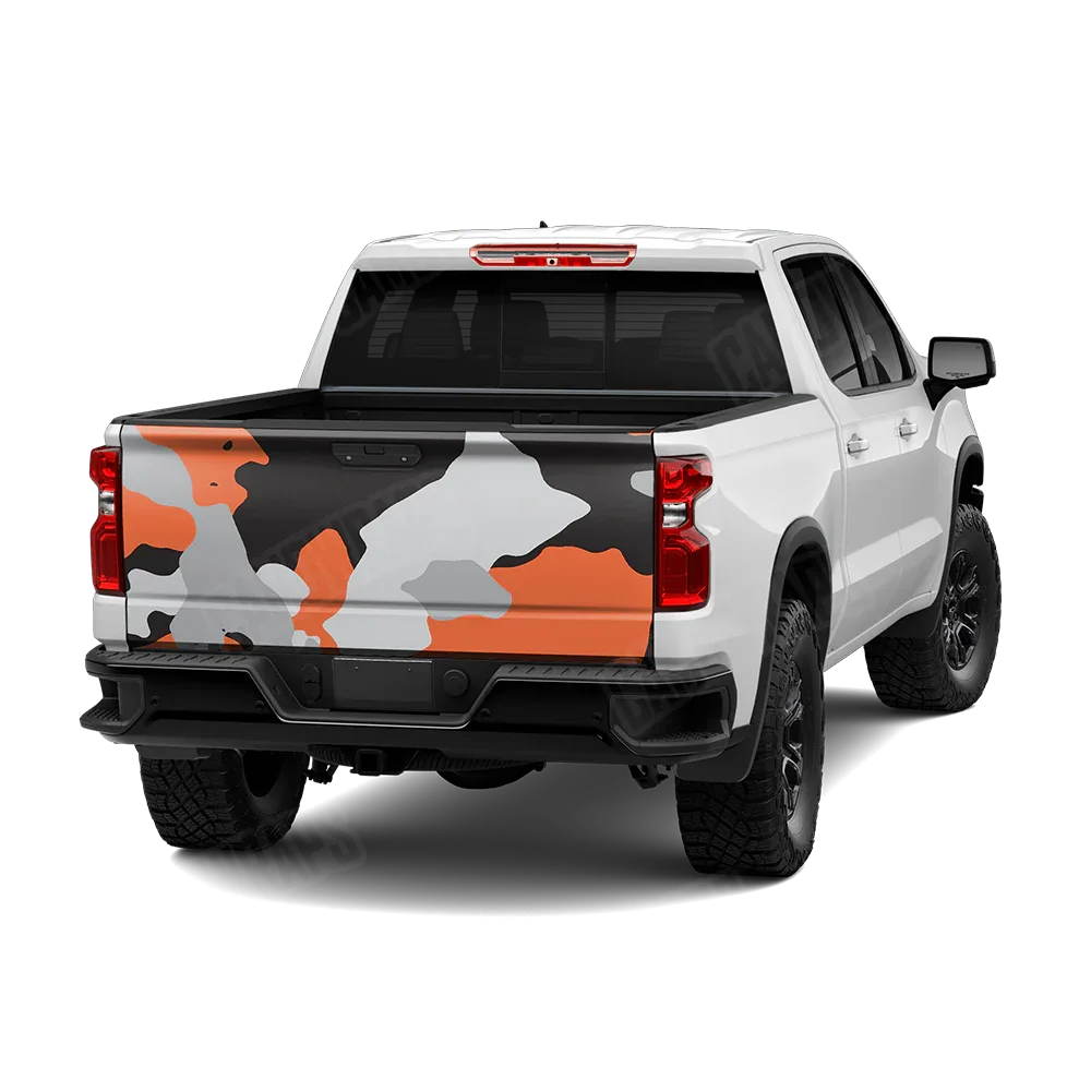Cumulus Orange Tiger Tailgate Wraps