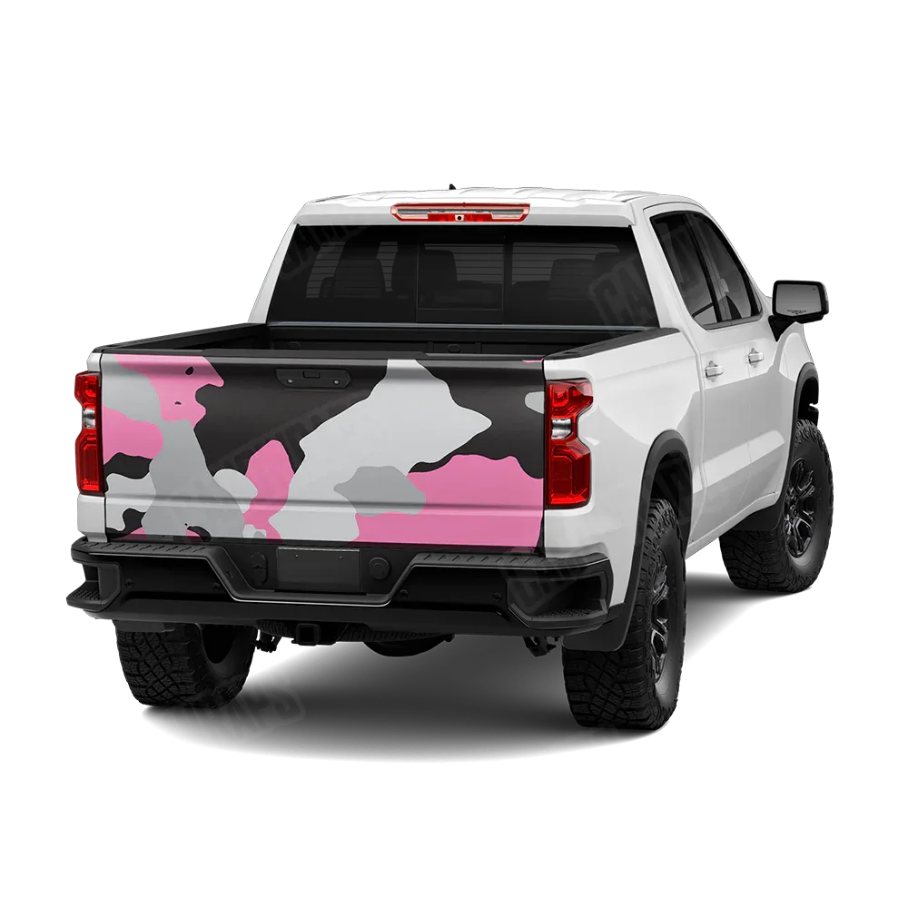 Cumulus Pink Tiger Tailgate Wraps