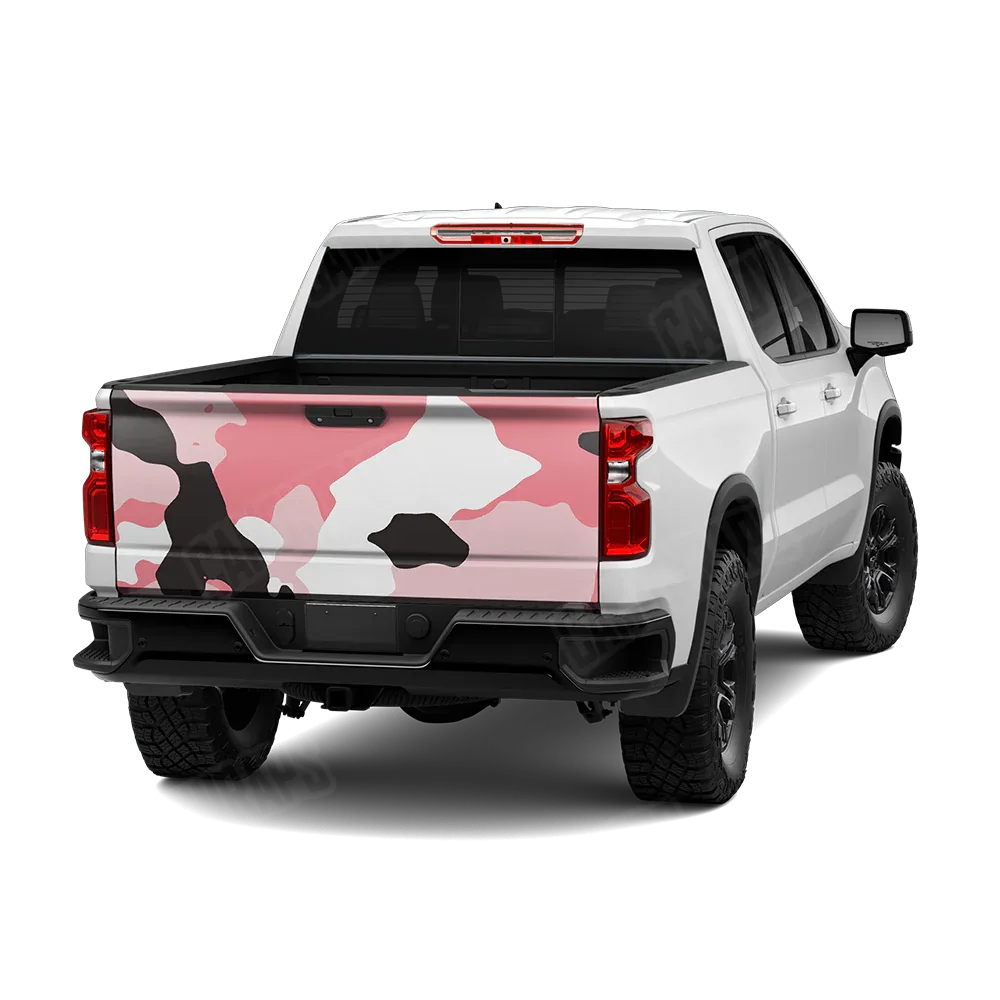 Cumulus Pink Tailgate Wraps