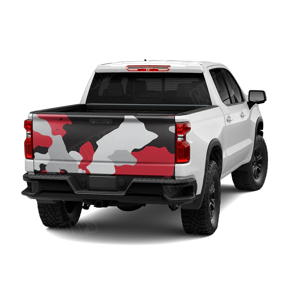 Cumulus Red Tiger Tailgate Wraps