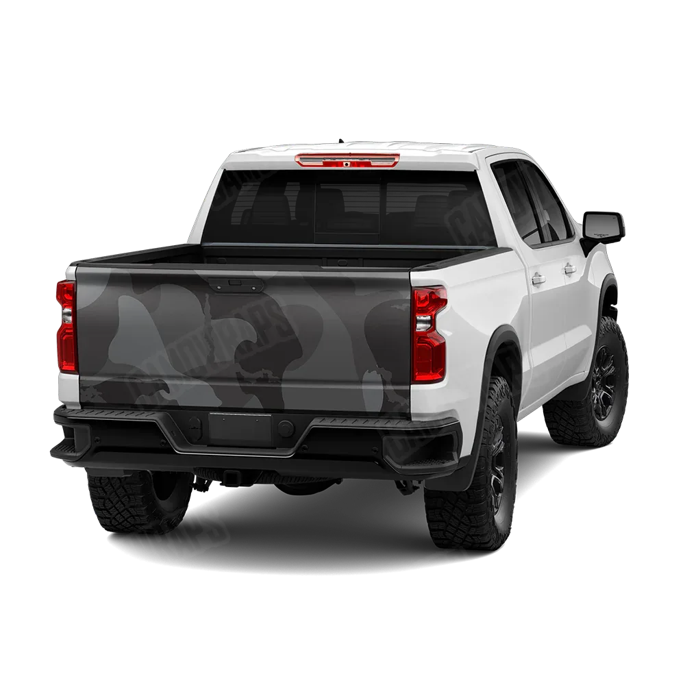 Ragged Elite Black Tailgate Wraps