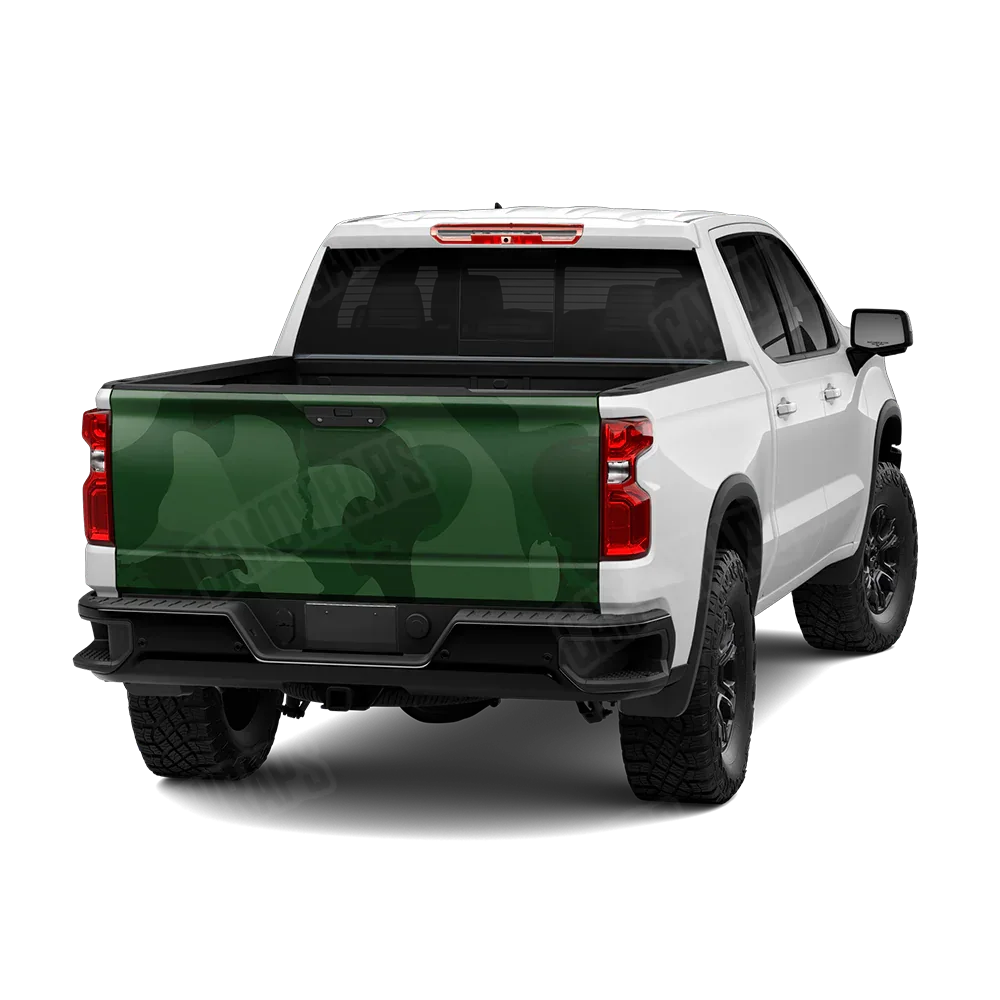Ragged Elite Green Tailgate Wraps