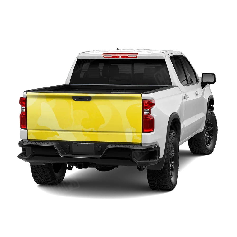 Ragged Elite Yellow Tailgate Wraps