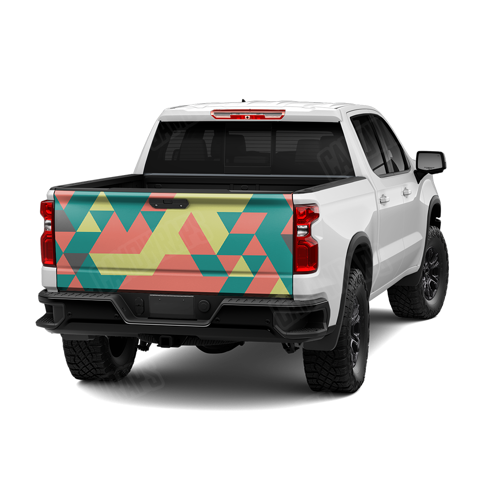 Triangle Fiesta Tailgate Wraps