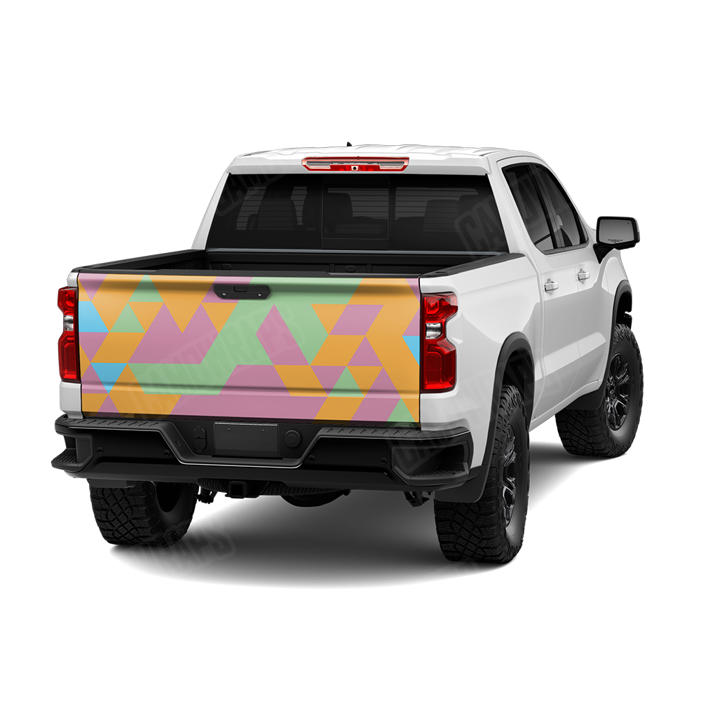 Triangle Sherbert Tailgate Wraps
