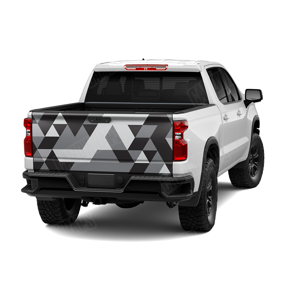 Triangle Urban Night Tailgate Wraps