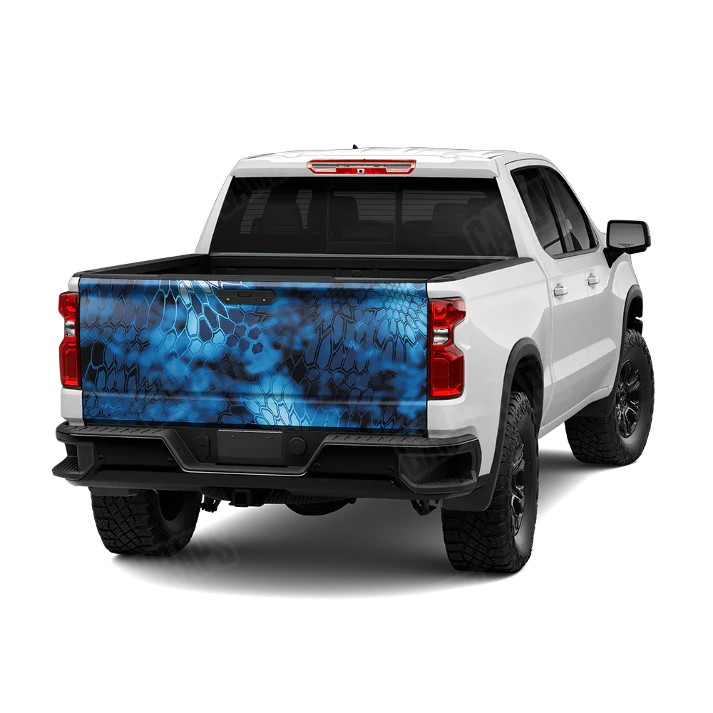 Kryptek Blue Lightning Tailgate Wraps