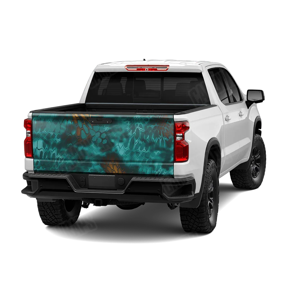 Kryptek Turquoise Tailgate Wraps