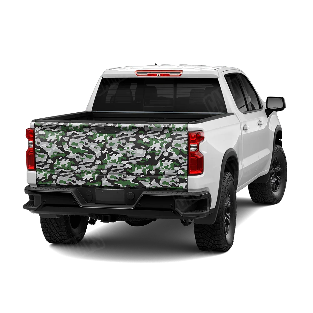Classic Green Tiger Tailgate Wraps