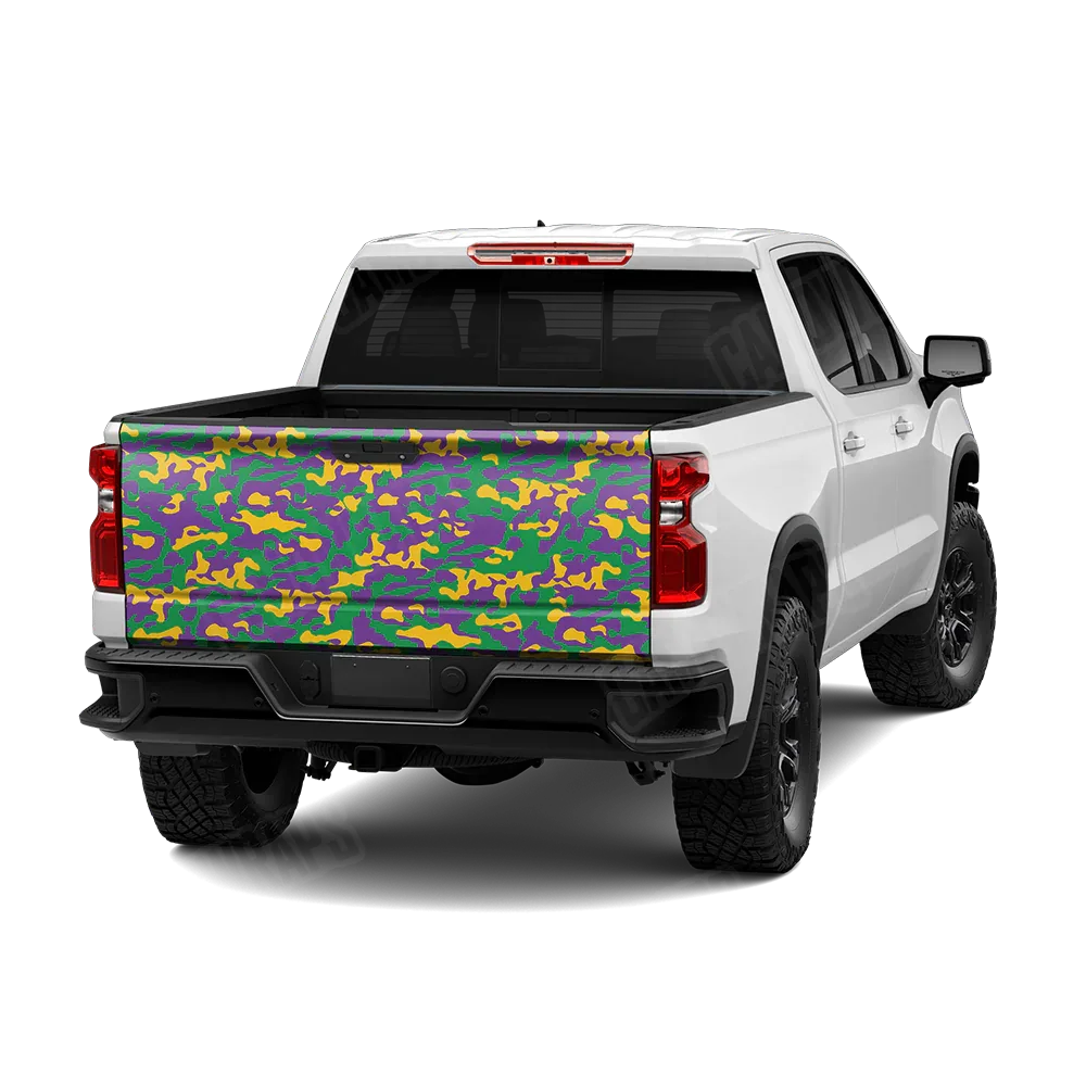 Classic Mardi Gras Tailgate Wraps
