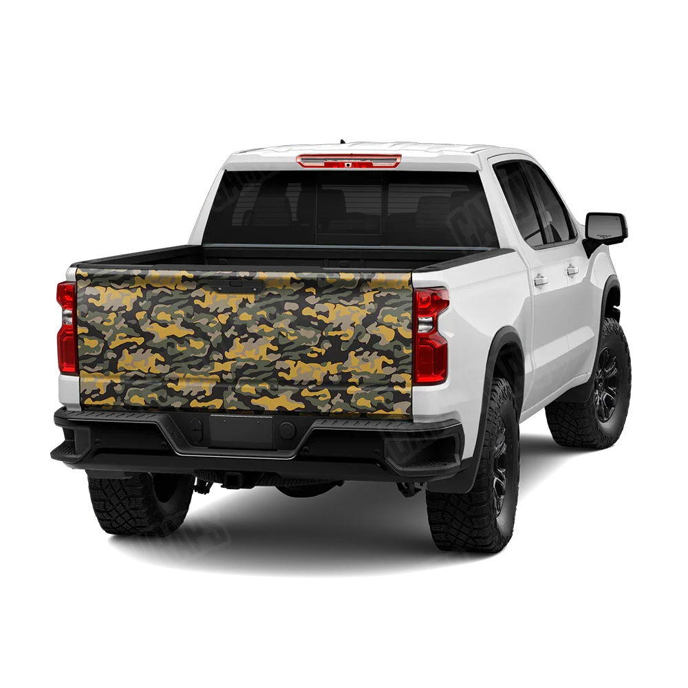 Classic Militant Yellow Tailgate Wraps