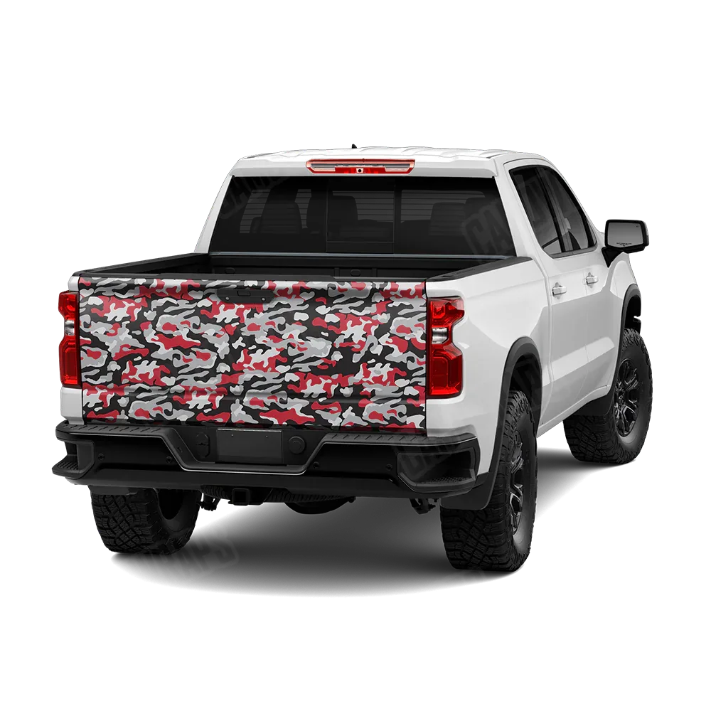 Classic Red Tiger Tailgate Wraps