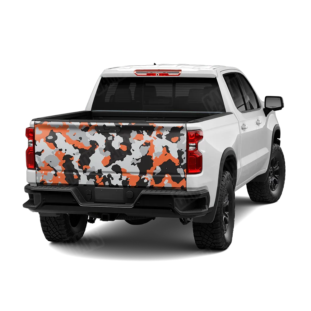 Cumulus Orange Tiger Tailgate Wraps