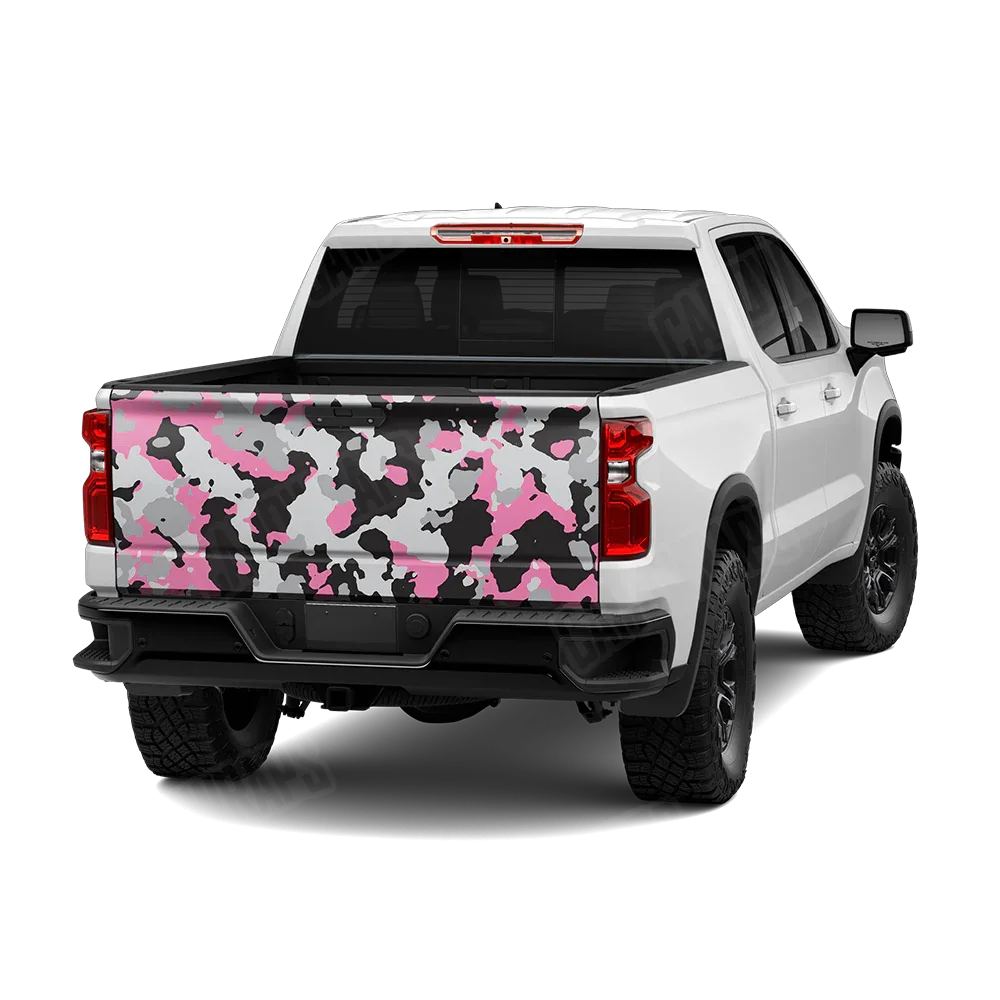 Cumulus Pink Tiger Tailgate Wraps