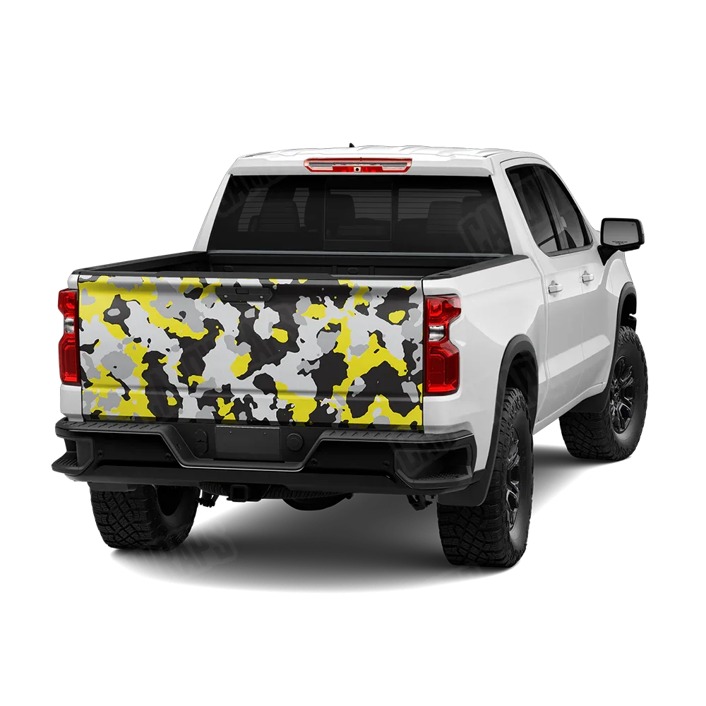 Cumulus Yellow Tiger Tailgate Wraps