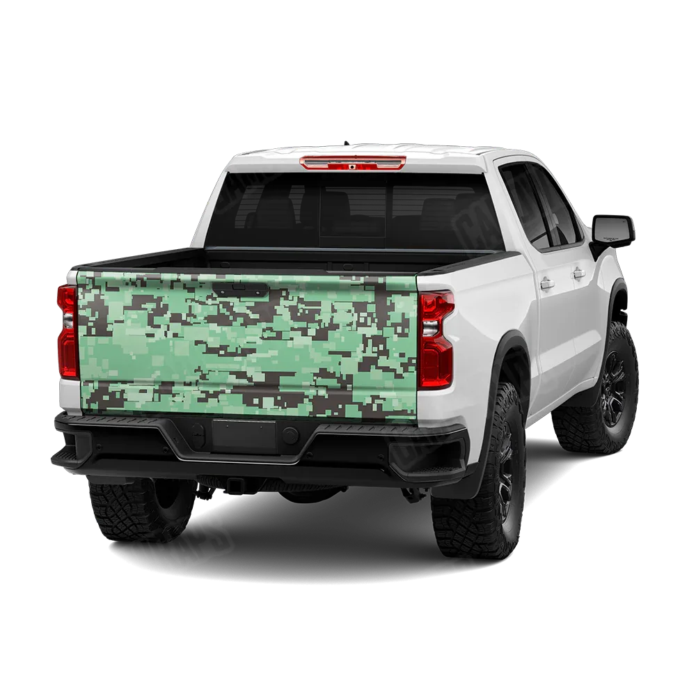 Digital Mint Chocolate Chip Tailgate Wraps