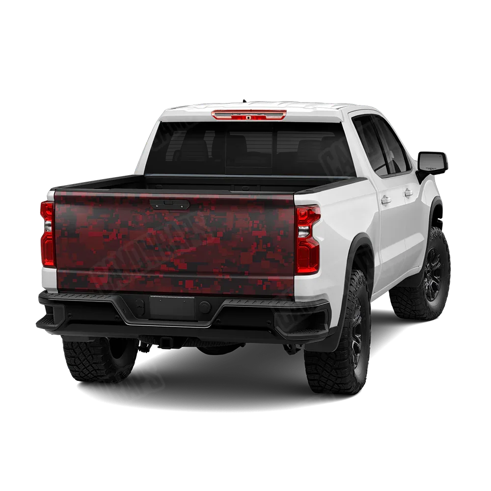 Digital Vampire Red Tailgate Wraps