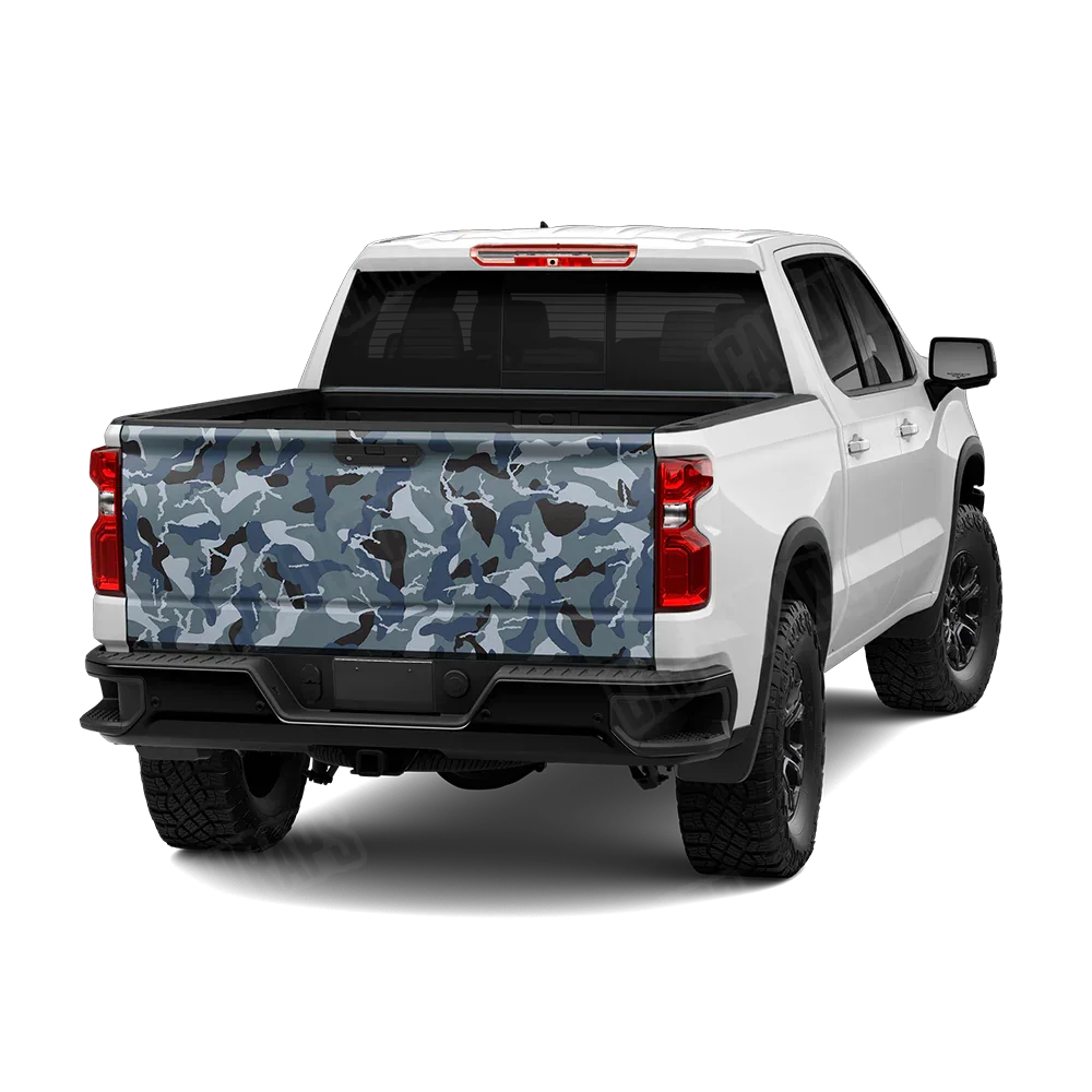 Ragged Navy Tailgate Wraps