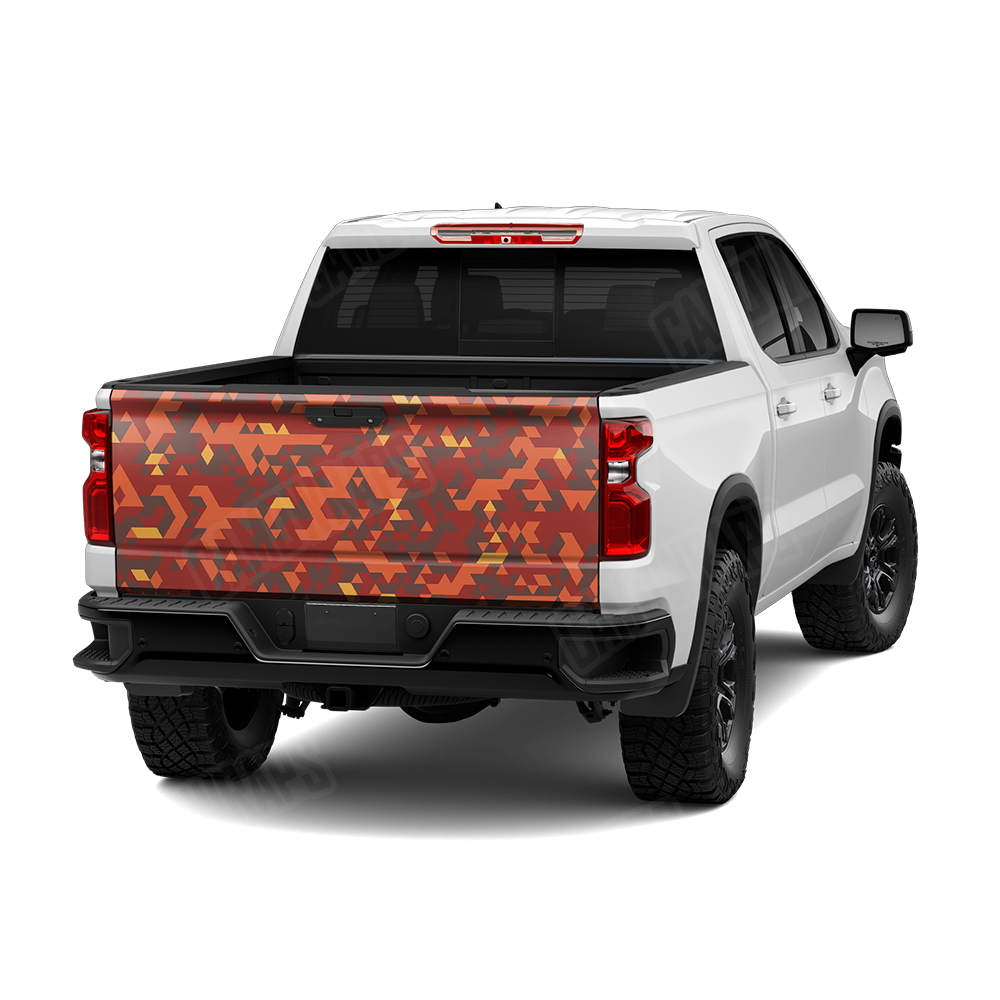 Triangle Autumn Tailgate Wraps