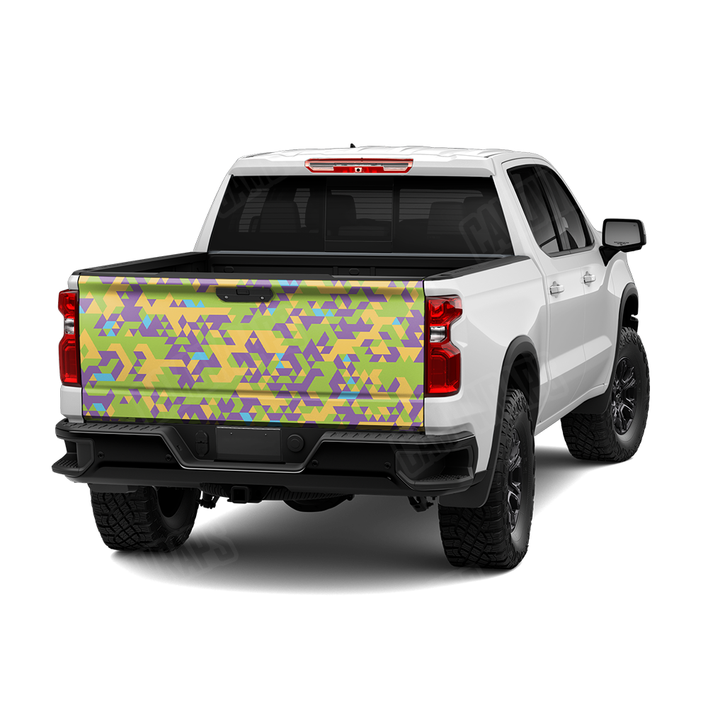 Triangle Carnival Tailgate Wraps