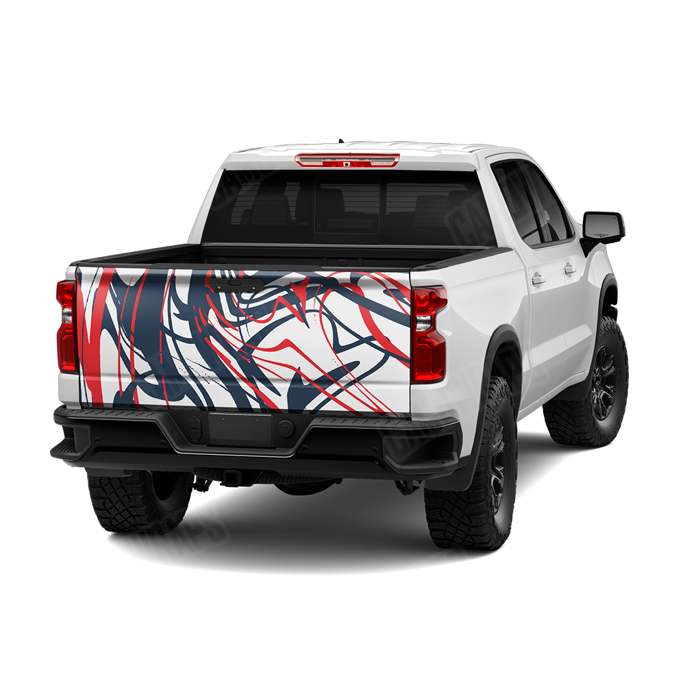 Liquid Smoke America Tailgate Wraps