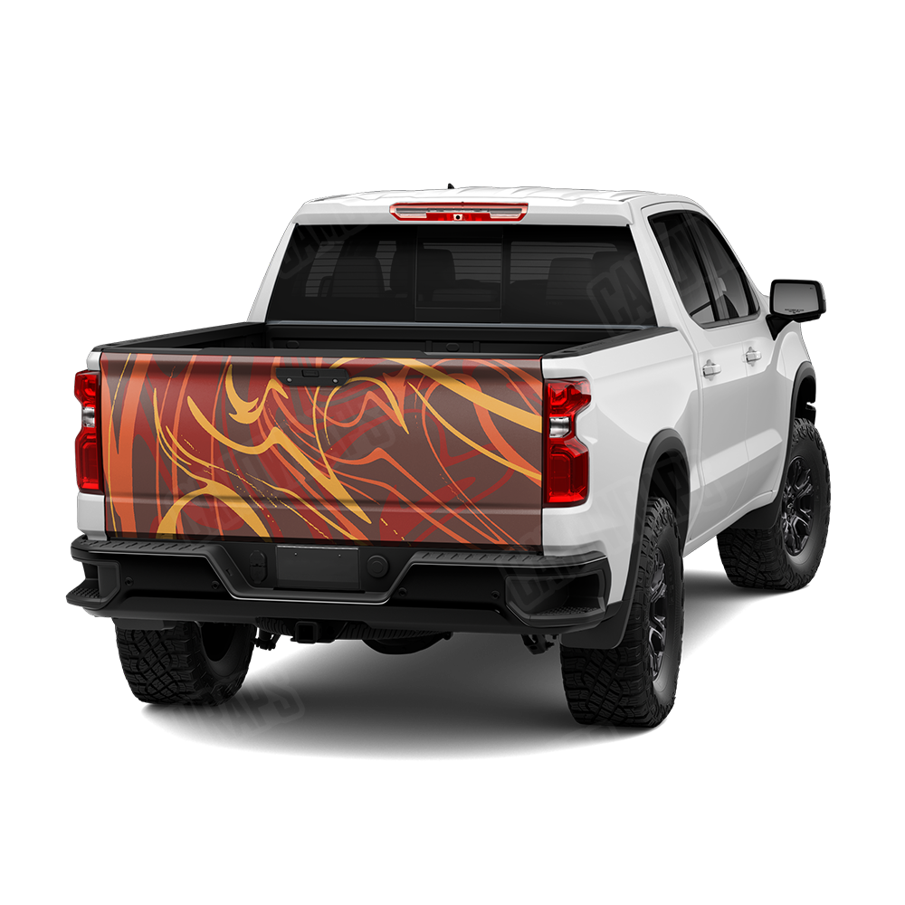 Liquid Smoke Autumn Tailgate Wraps