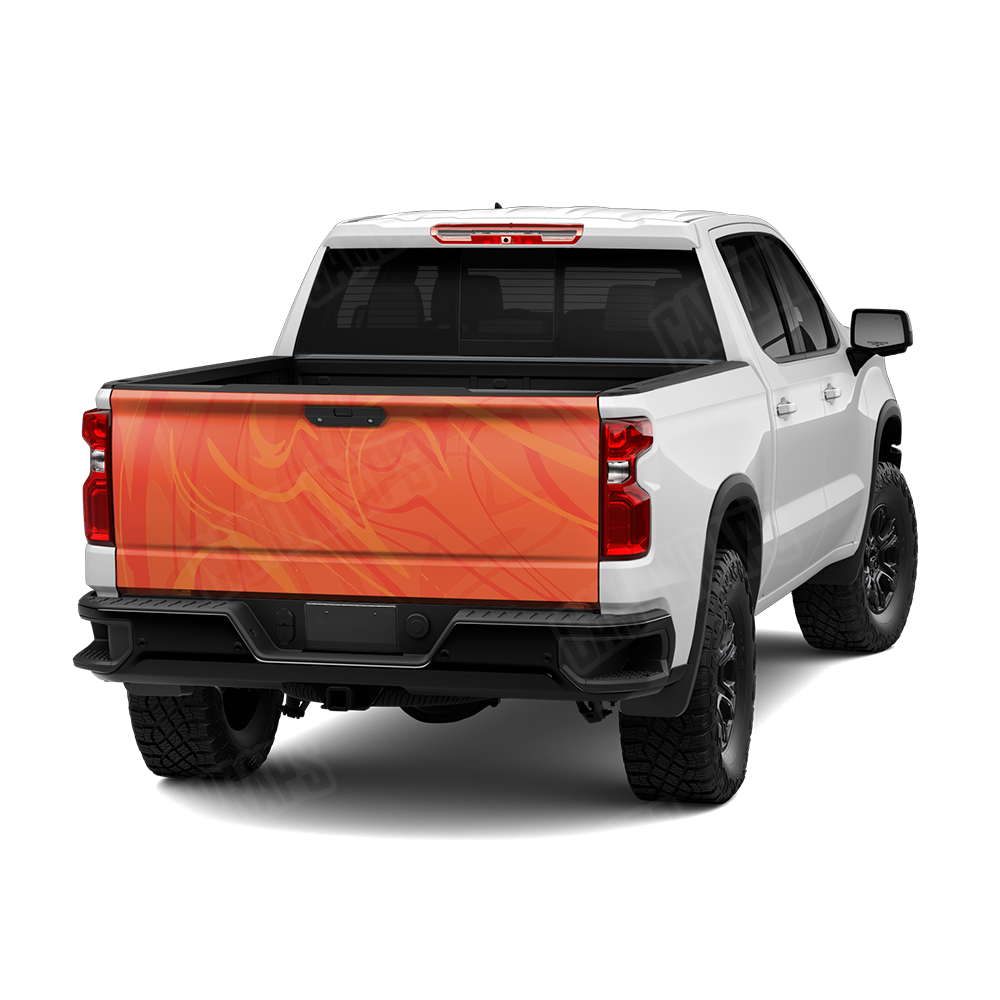 Liquid Smoke Elite Orange Tailgate Wraps