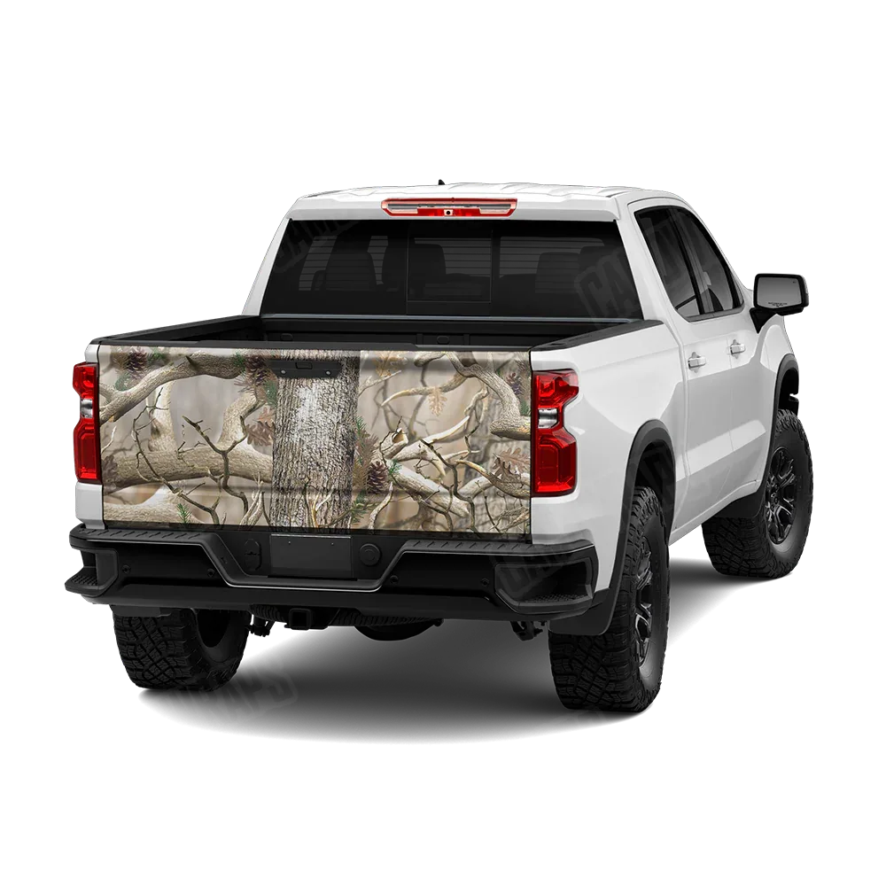 Nature Lifeless Woods Tailgate Wraps