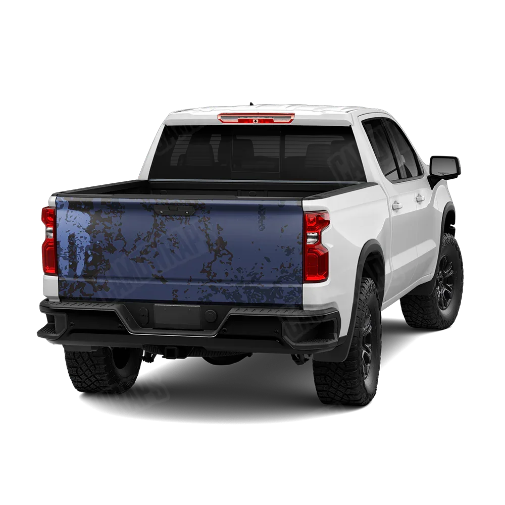 Pasted Blue Midnight Tailgate Wraps