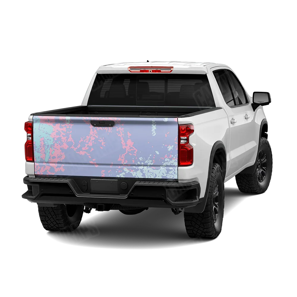 Pasted Cotton Candy Tailgate Wraps