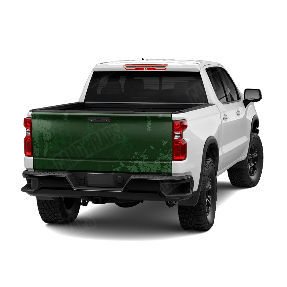 Pasted Elite Green Tailgate Wraps