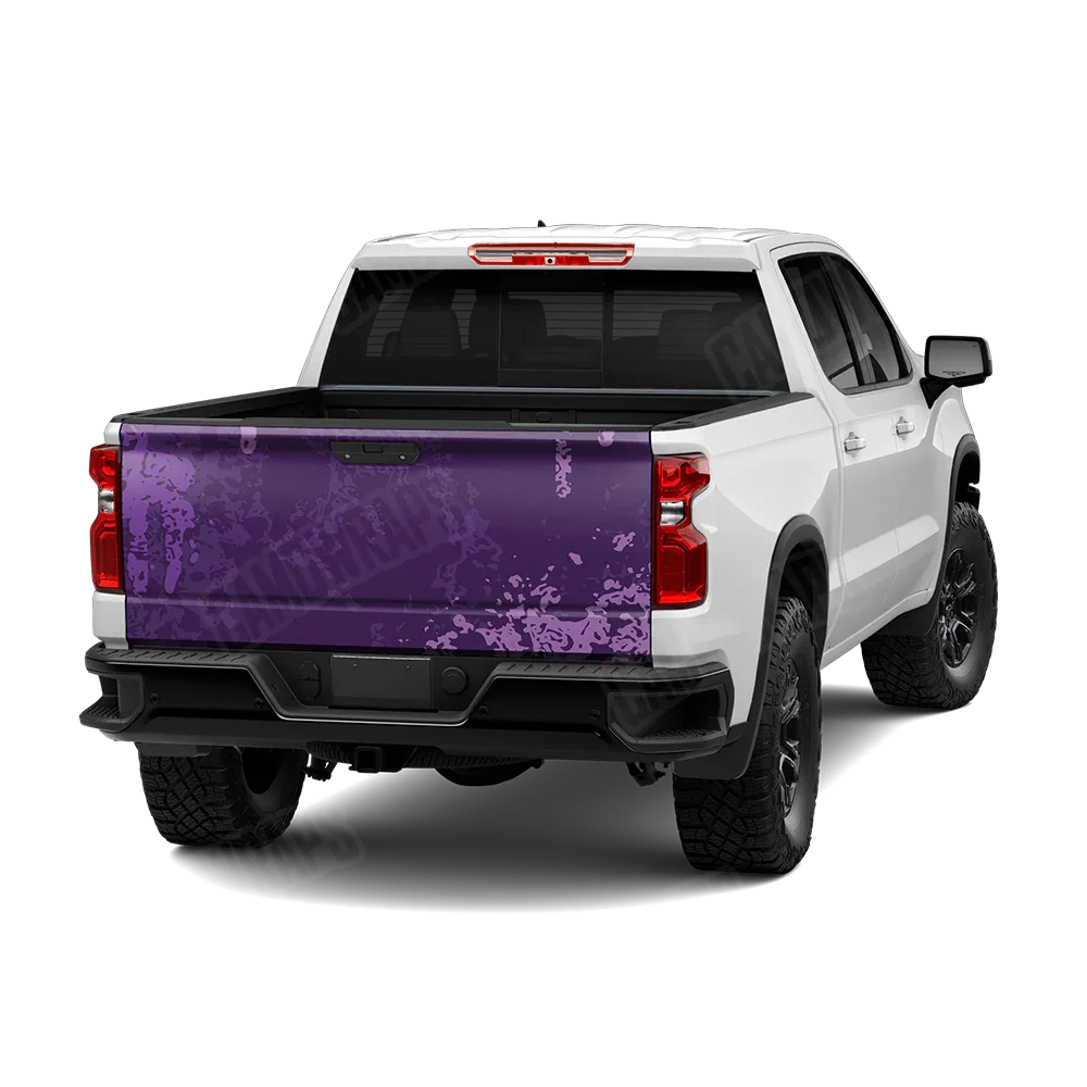 Pasted Elite Purple Tailgate Wraps