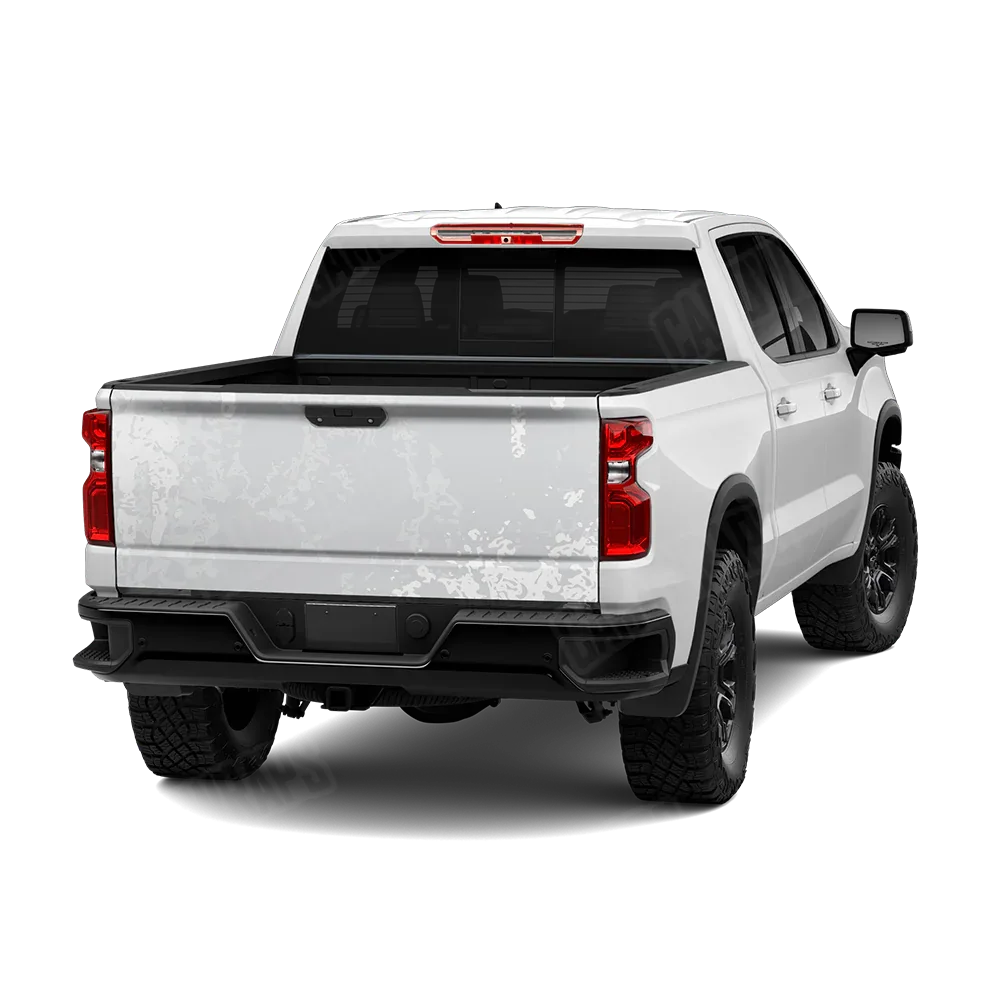 Pasted Elite White Tailgate Wraps
