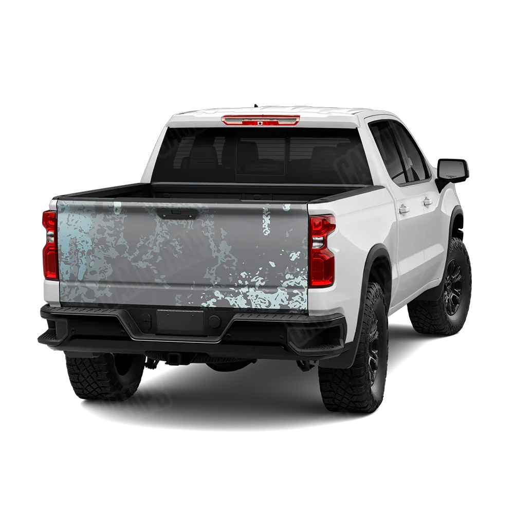 Pasted Overcast Tailgate Wraps