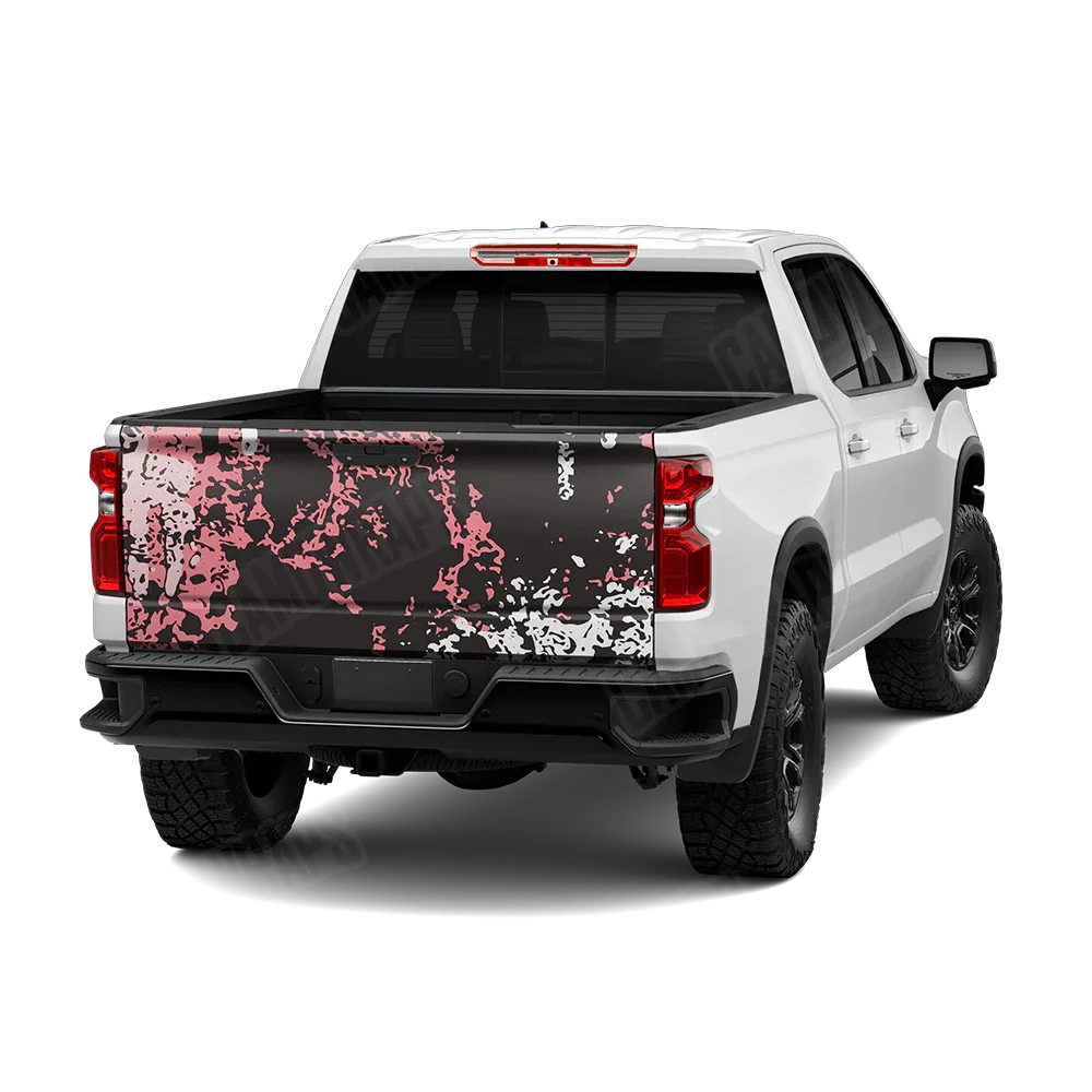 Pasted Pink Tailgate Wraps