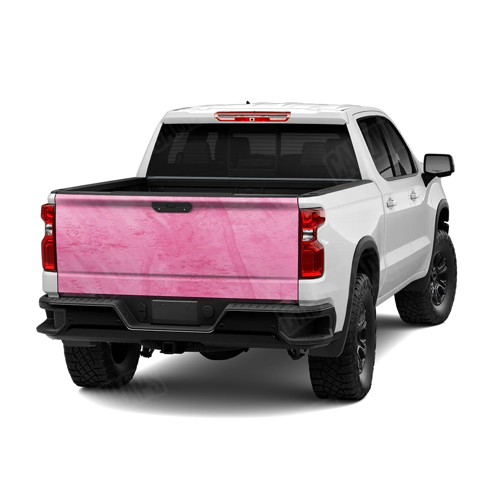Realtree Fishing Pink Tailgate Wraps