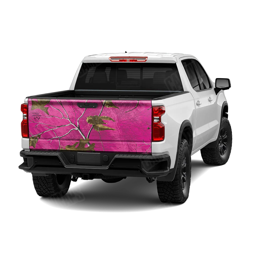 Realtree XTRA Colors Magenta Tailgate Wraps