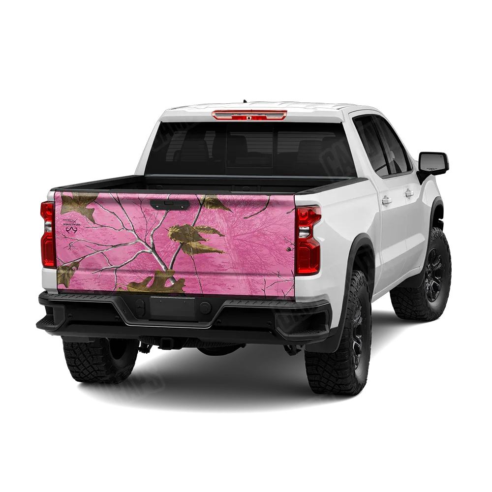 Realtree XTRA Colors Pink Tailgate Wraps