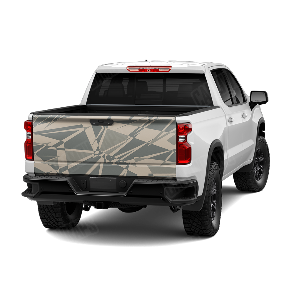 Sharp Army Tailgate Wraps