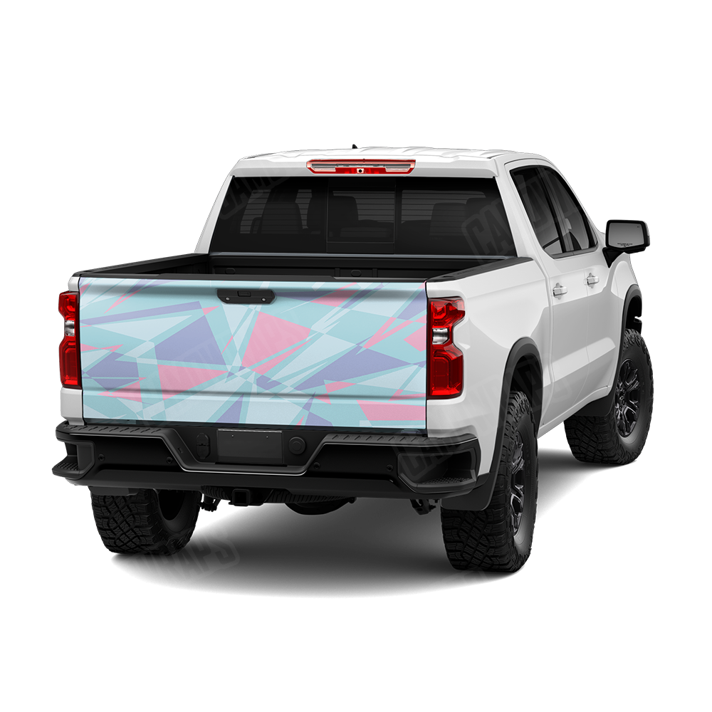 Sharp Cotton Candy Tailgate Wraps