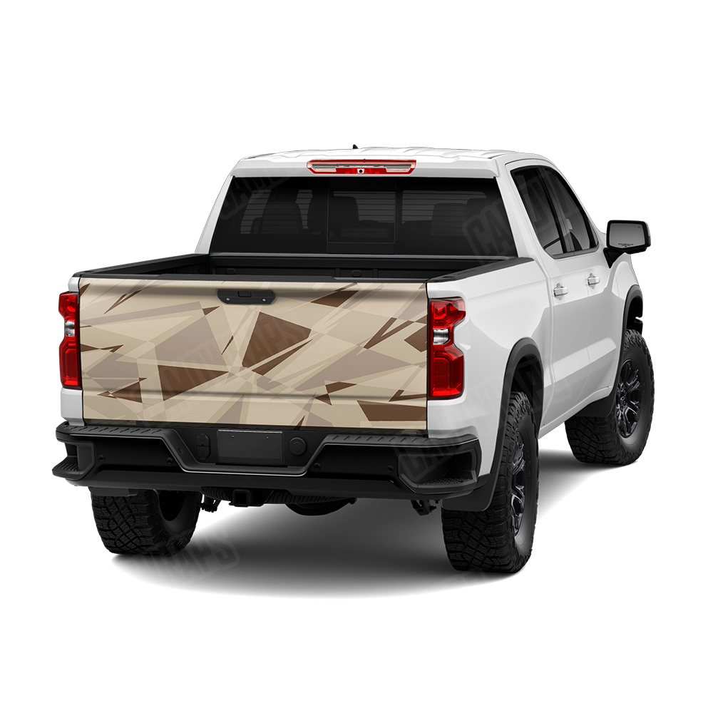 Sharp Desert Tailgate Wraps