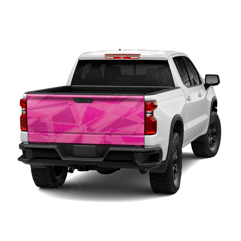 Sharp Elite Magenta Tailgate Wraps