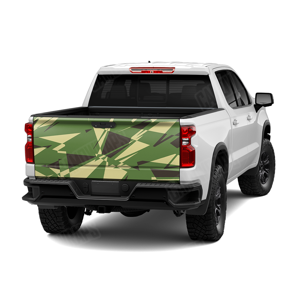 Sharp Jungle Tailgate Wraps