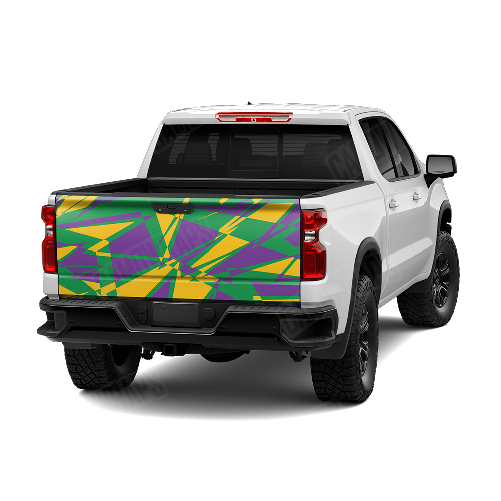 Sharp Mardi Gras Tailgate Wraps