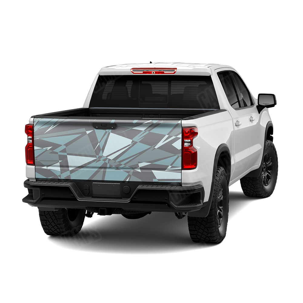 Sharp Overcast Tailgate Wraps
