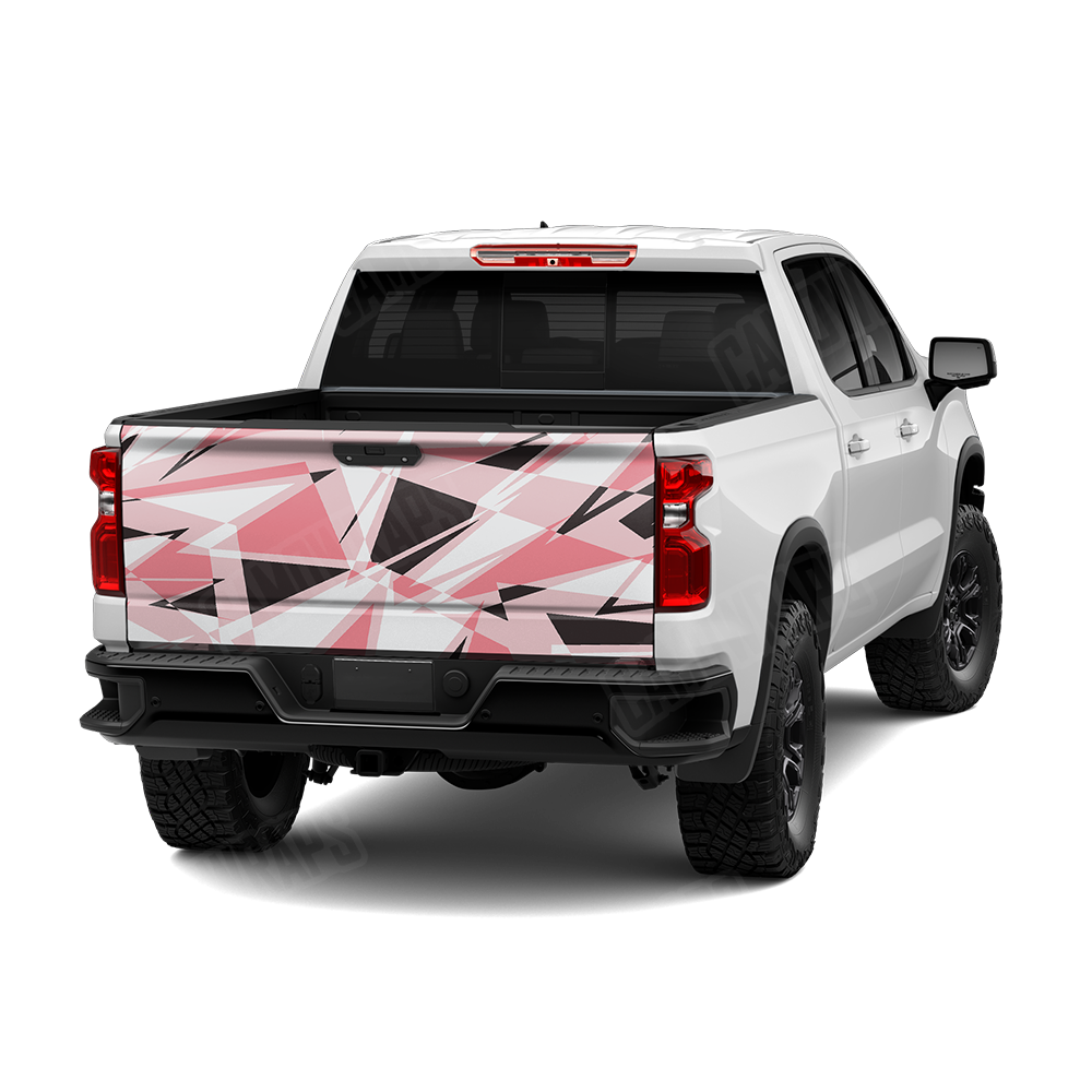 Sharp Pink Tailgate Wraps
