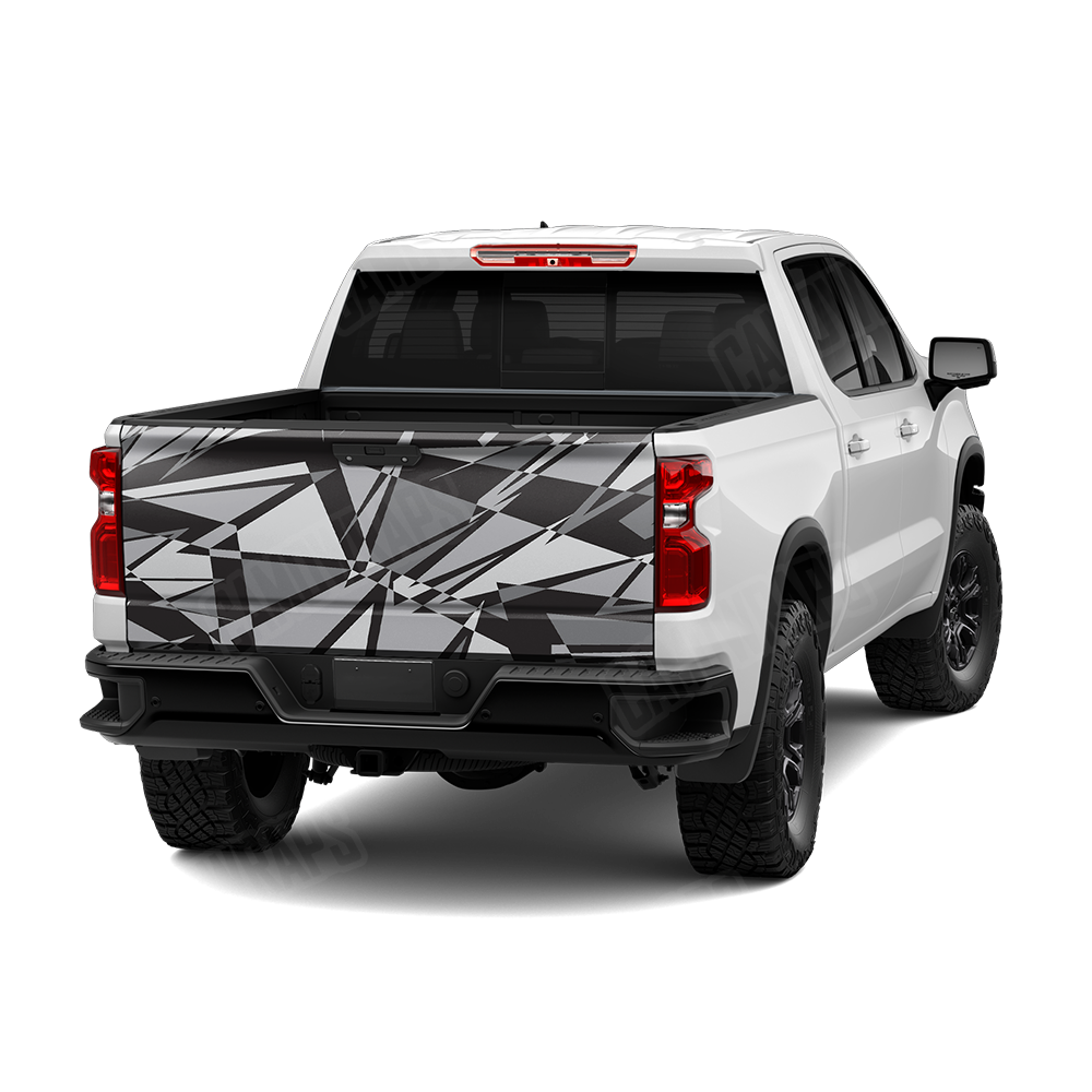 Sharp Urban Night Tailgate Wraps