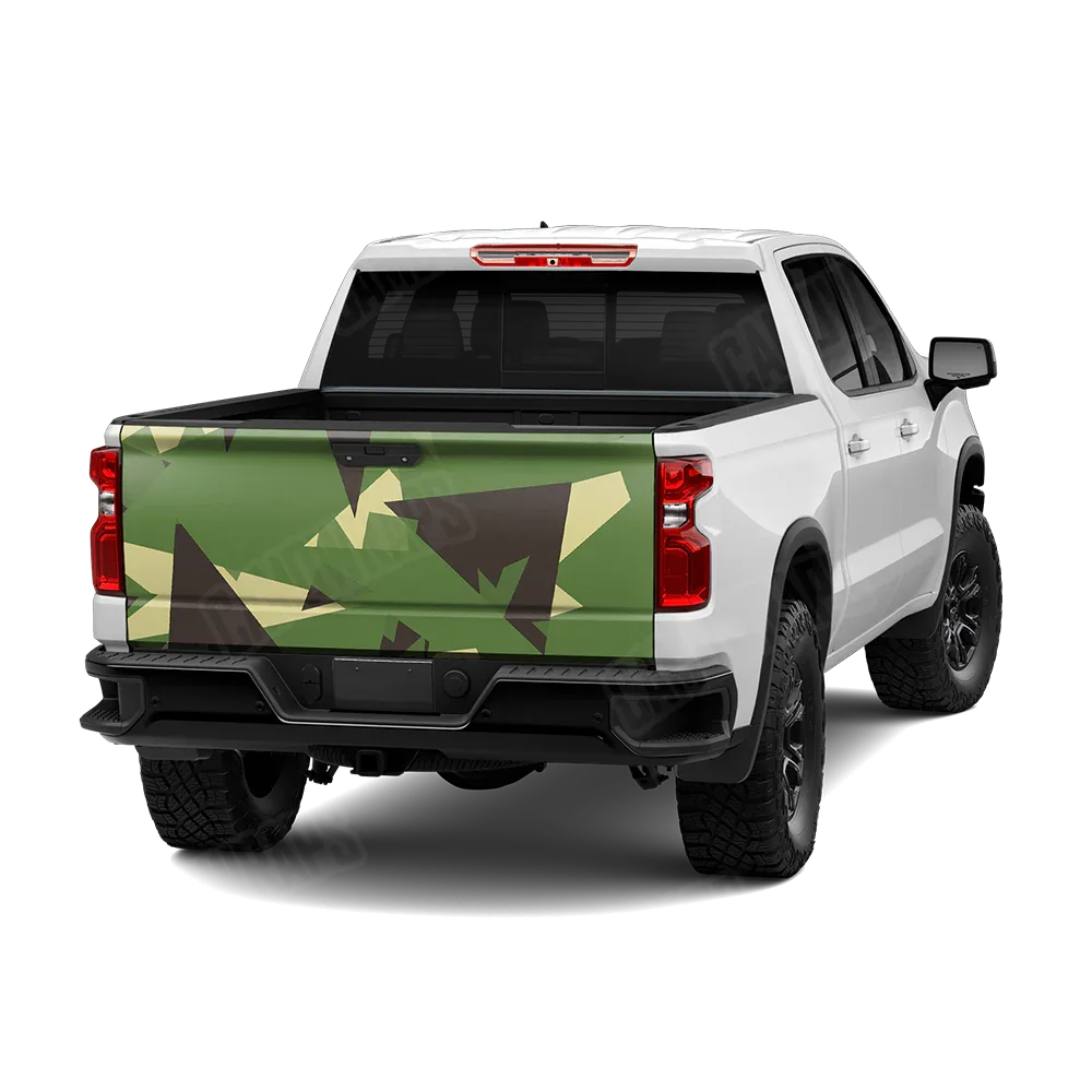 Shattered Jungle Tailgate Wraps